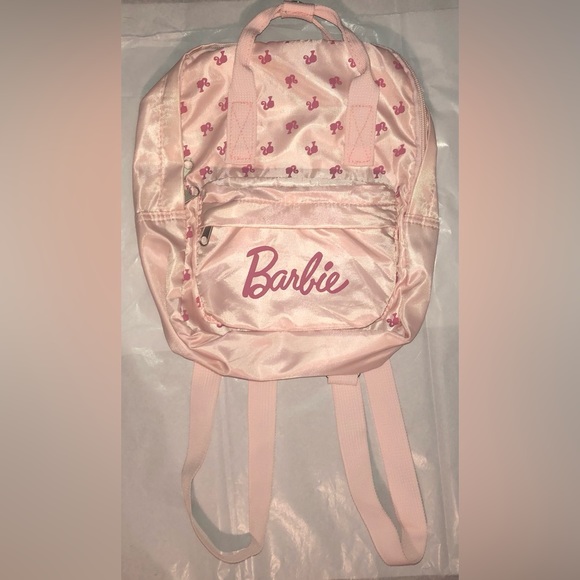 pink barbie backpack